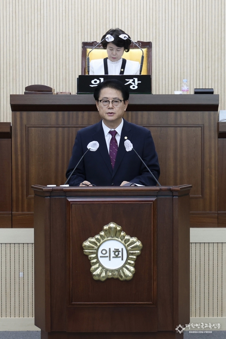 대구동구의회 제338회 임시회 제2차 본회의 박종봉의원 5분발언 현장