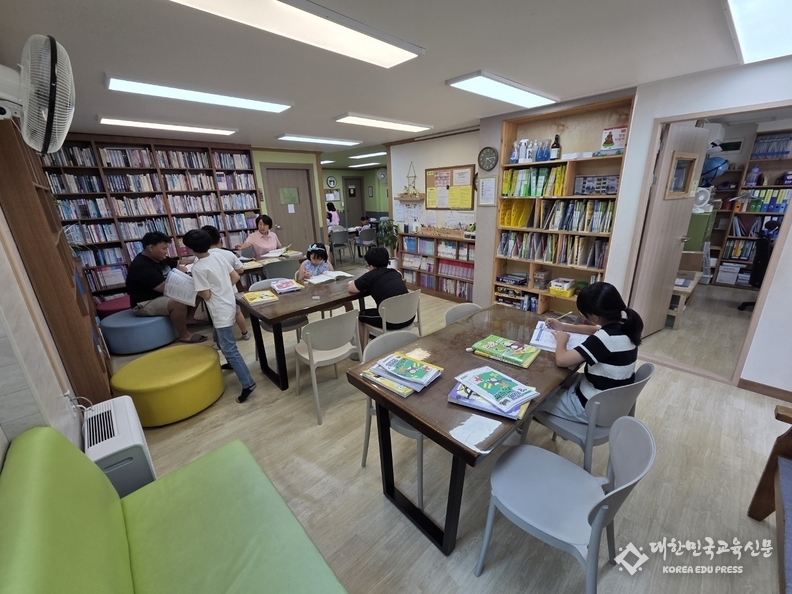 경북 영덕군 열린지역아동센터 내부