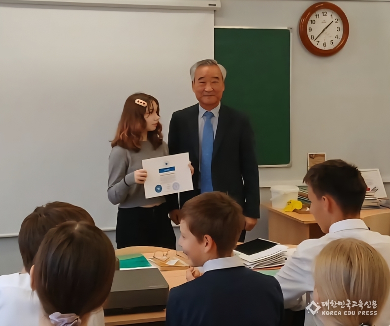 우수상 수상자 시상