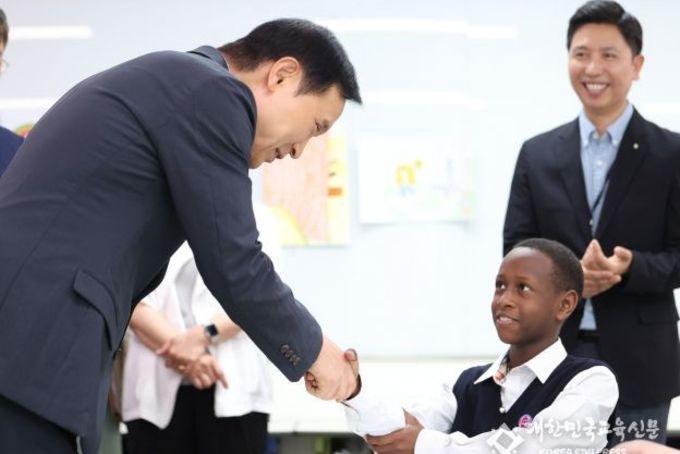 임태희 교육감, “대한민국 발전을 위해서는 다름과 어울림을 서로 배워야” 17일, 안산 다문화 교육 현장 방문해 정책 방향 모색