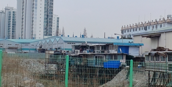 북성포구 준설토 투기장 조성사업 현장사진