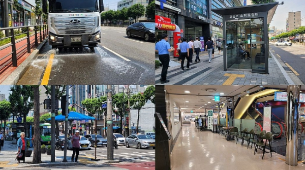 은평구 폭염 대책 모습