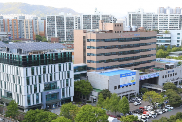 달서구청 전경