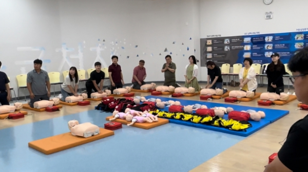 제천분원, 응급처치 교육