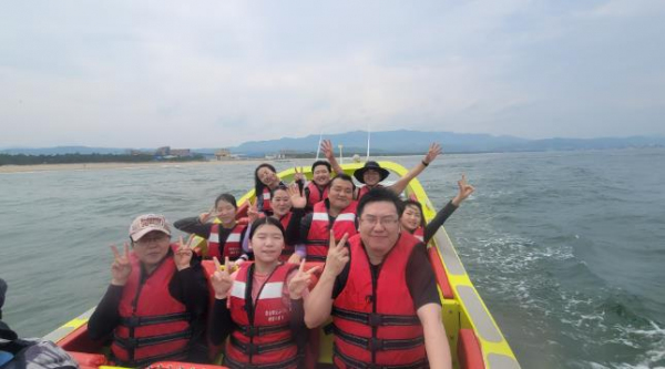 영덕군 경상북도교육청해양수련원, 교육유공가족 해양캠프 열어!