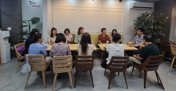 인천북부교육지원청, 교육행정협의회 임원진 간담회 실시