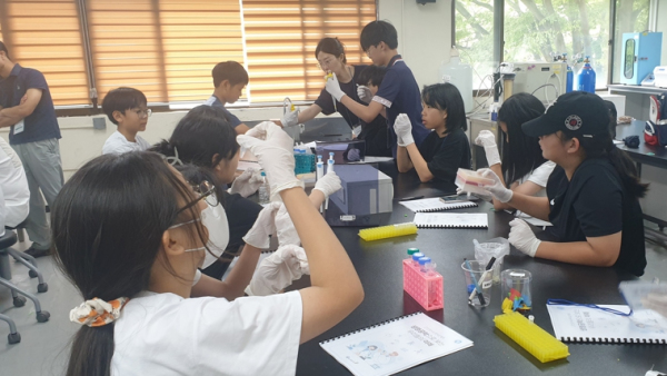 인천강화교육지원청, 생명공학탐구 STS 창의융합캠프 실시