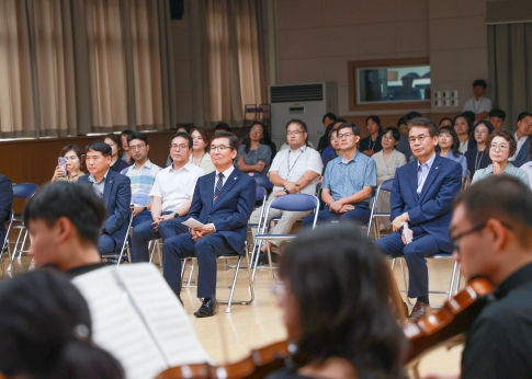 충청북도교육청, 오케스트라 네패스 루아와 함께 장애인식개선교육 실시
