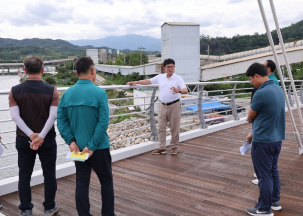 박상수 삼척시장, 이사부 독도 평화의 다리 조성사업 현장점검, 이사부 콘텐츠 직접 챙긴다