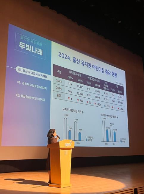 울산교육청, 영유아학교 시범 운영