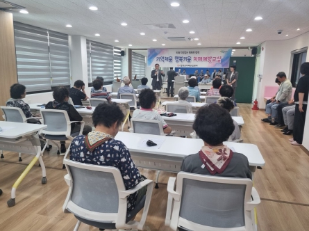 김윤철 합천군수,‘필드형 기억채움농장 시범 운영’ 현장 찾아 참여자 격려