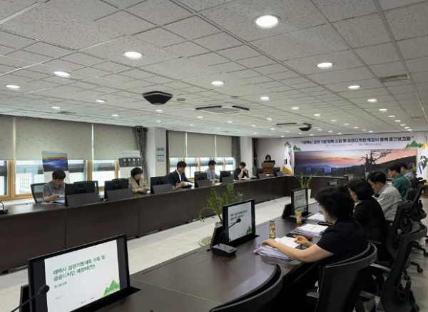 태백시, 경관기본계획 및 공공디자인 재정비(안) 중간보고회 개최