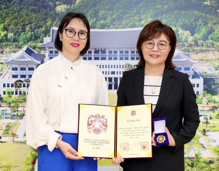이철우 경북도지사, 몽골 울란바타르시 최고의 상 ‘항가르드 훈장’수훈 영예